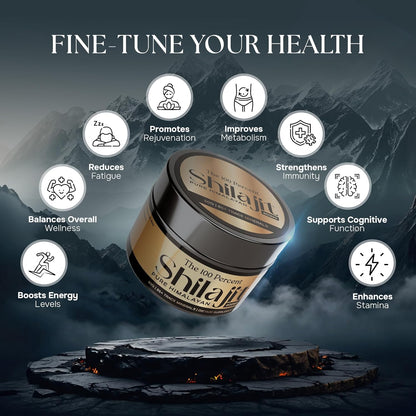 100% Pure Himalayan Shilajit Resin – 30g | Wellness For Men & Women Both